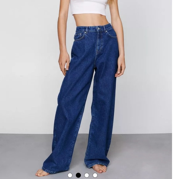 Nasty Gal Denim - Nasty Gal High Rise Baggy Jean